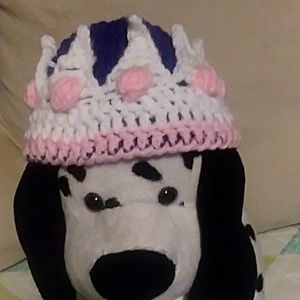 Crochet Princess Crown Beanie